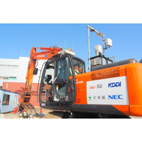 無人の建機で迅速な復旧活動!5Gが実現する未来をみてきた 画像